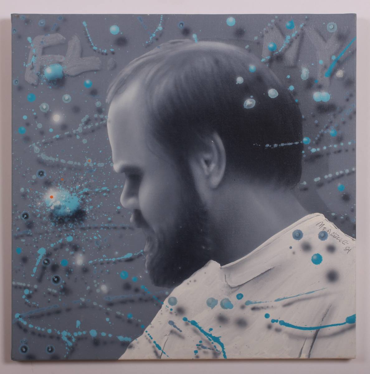 Title Unknown Self Portrait by Clarence Measelle 