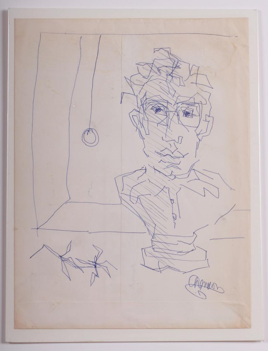Title Unknown Self Portrait by Marvin Arenson 