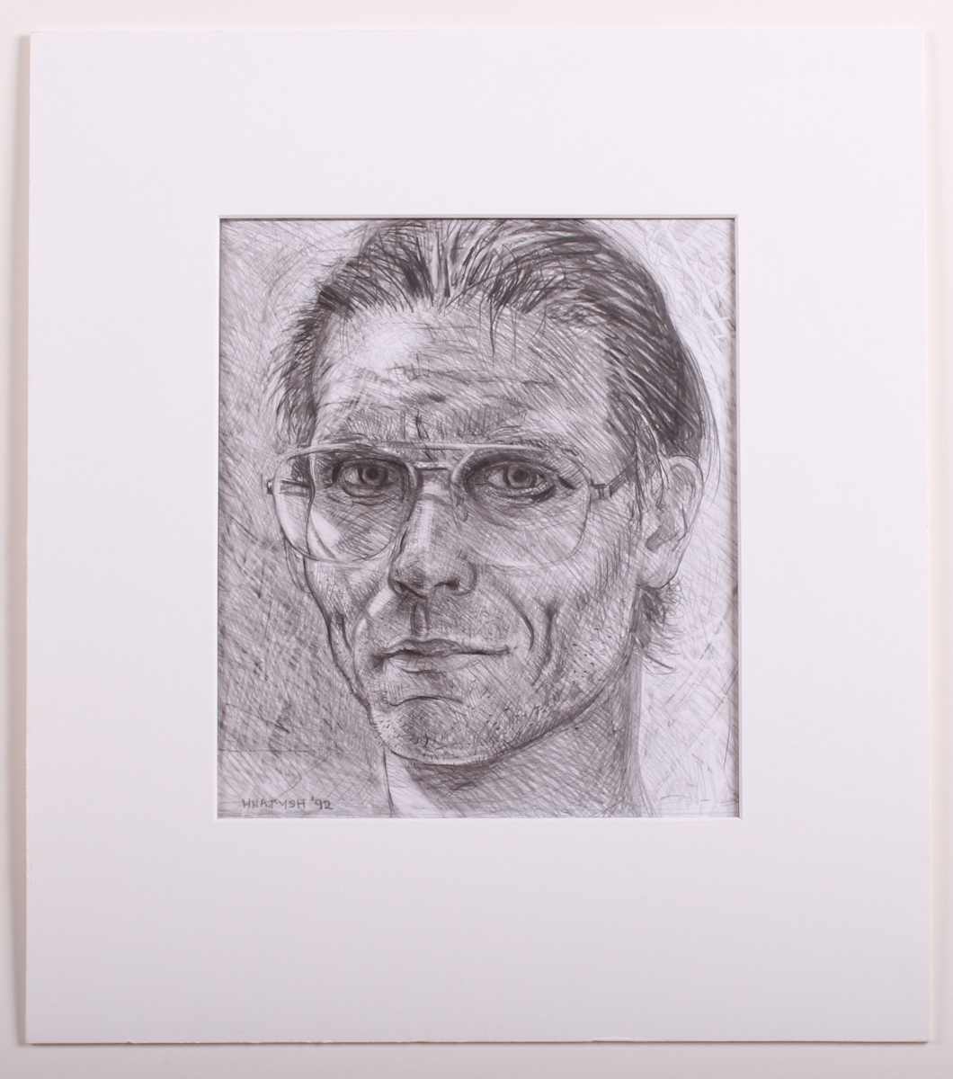 Title Unknown Self Portrait by Walter Hnatysh 