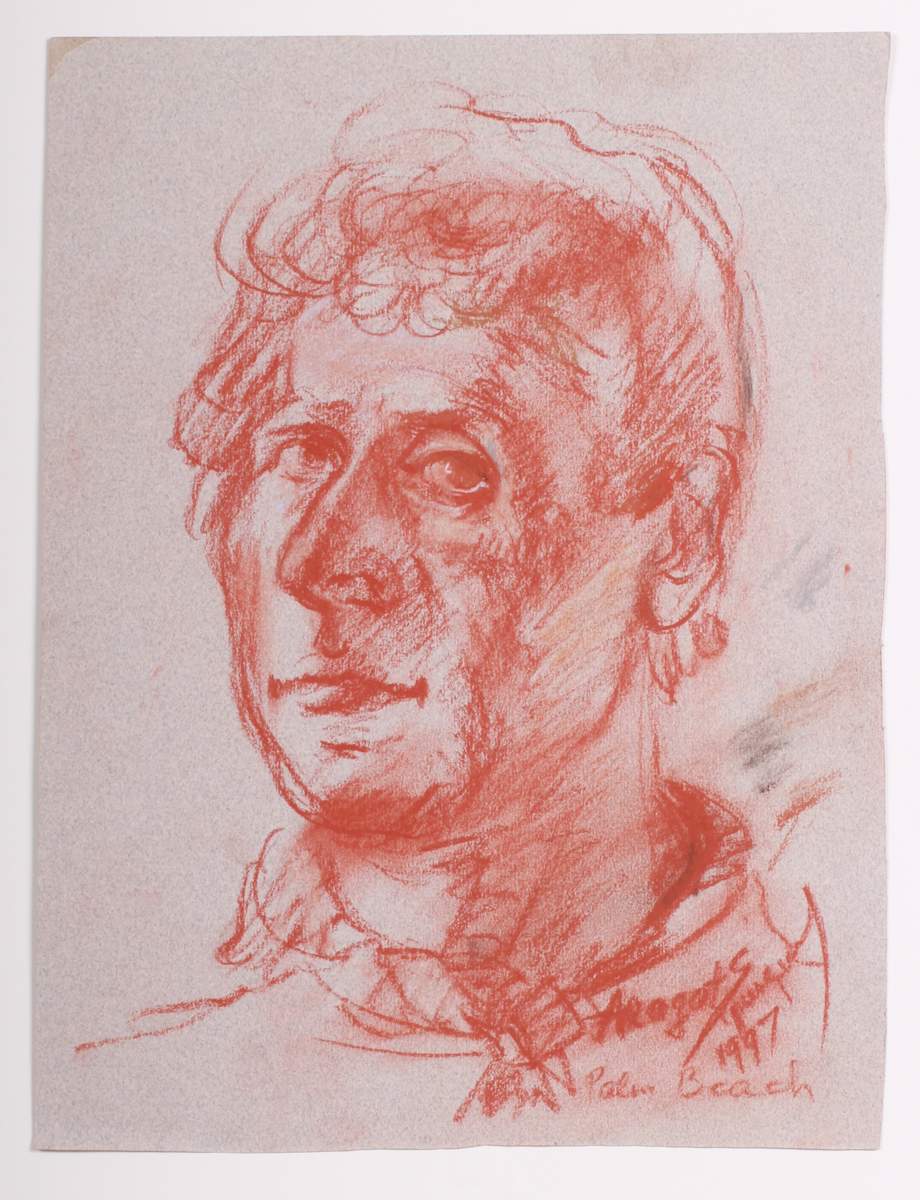 Title Unknown Self Portrait by Aragats Kalachian 