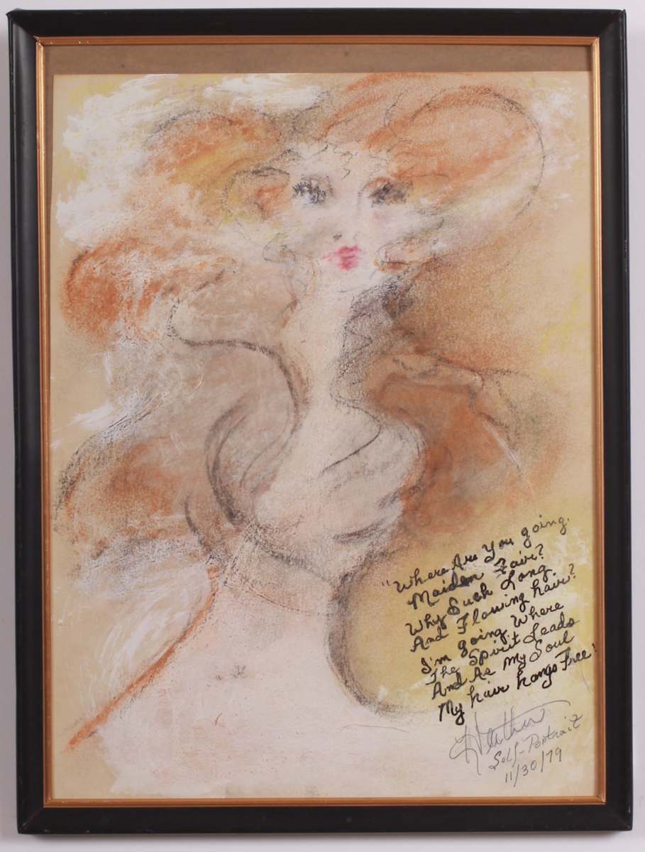 Title Unknown Self Portrait by Heather Hughes 