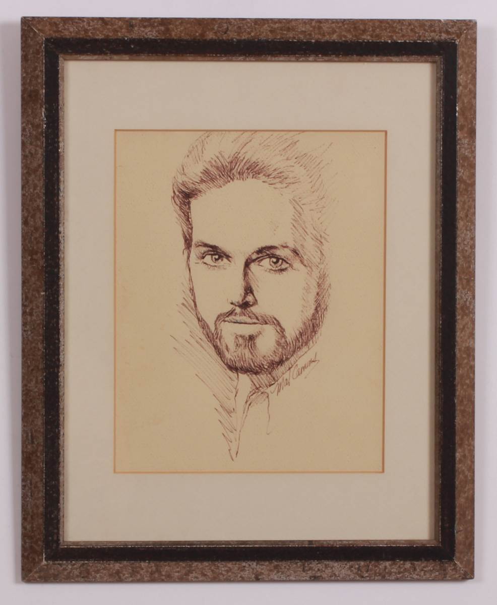Title Unknown Self Portrait by Mal Camins 