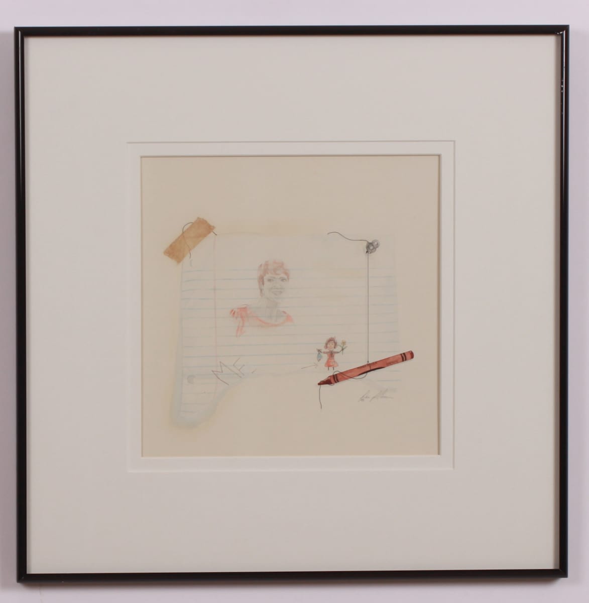 Title Unknown Self Portrait by Mari Conneen 