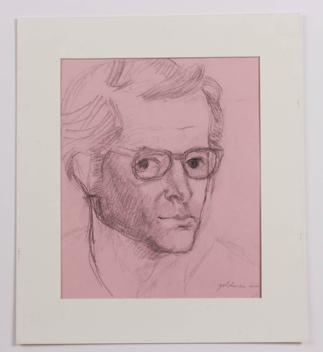 Title Unknown Self Portrait by Albert Goldman 