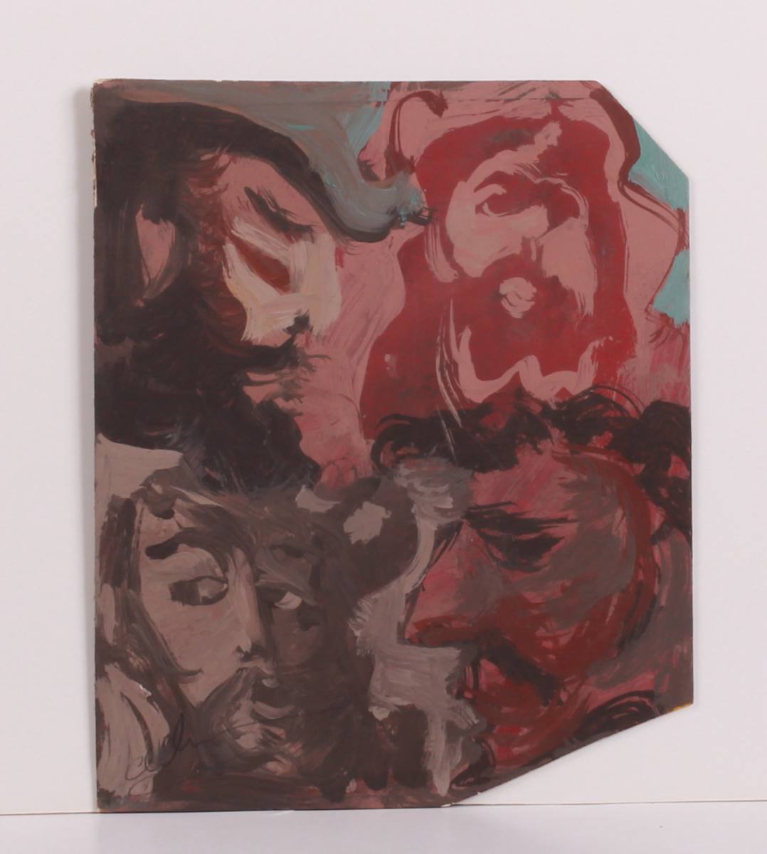 Title Unknown Self Portrait by Harvey Cellini Parks 