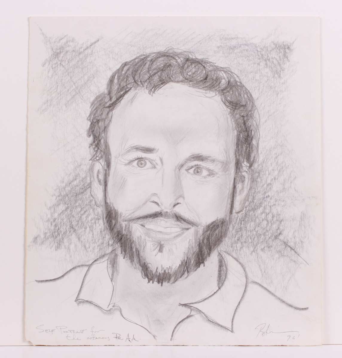 Title Unknown Self Portrait by Robbie Robins 