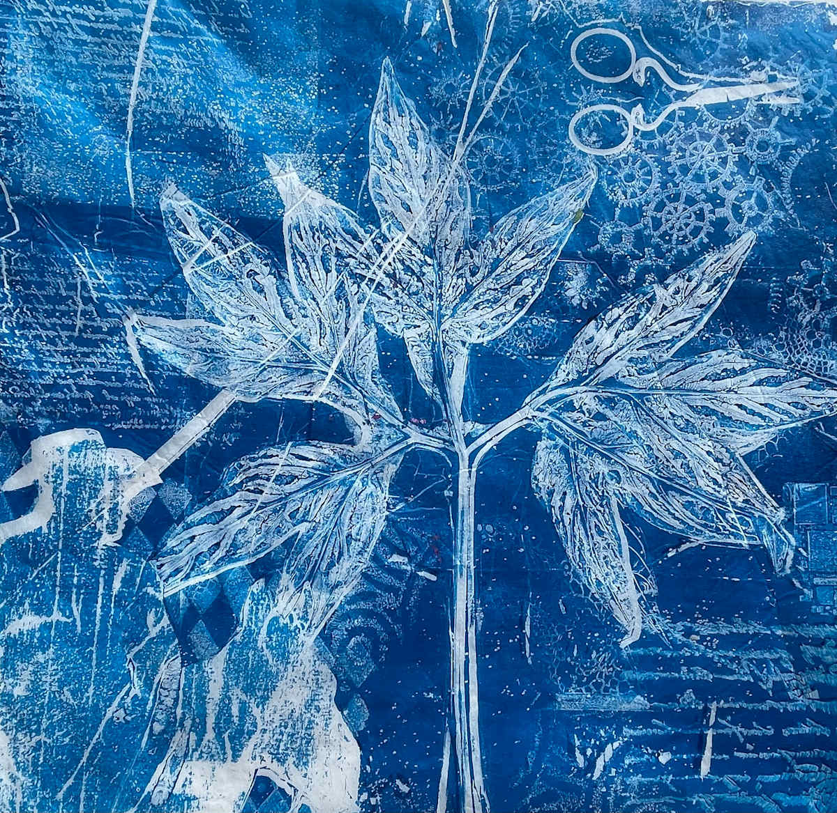 Paniolo with Pia (Arrowroot) by Kathleen Abood 