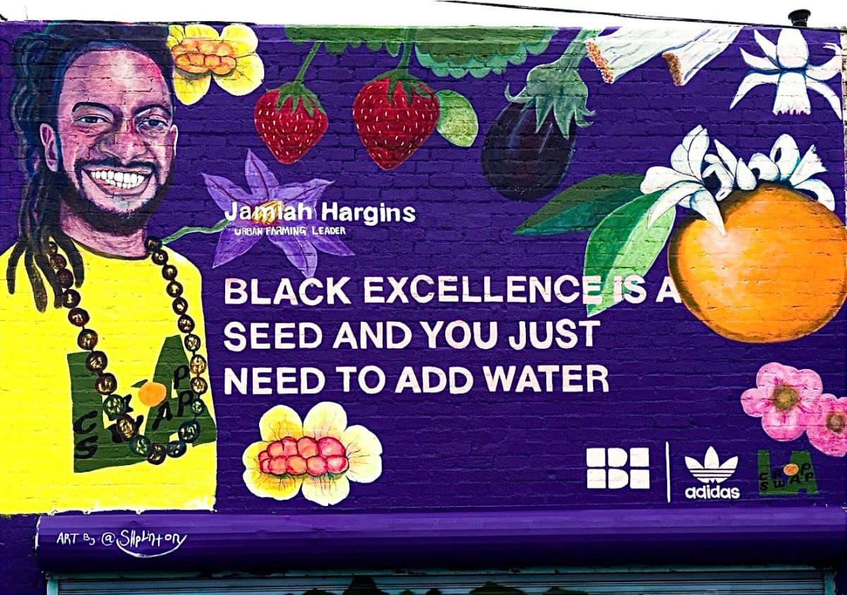 HBE x Adidas Mural by Shplinton  Image: 15ft x 20ft Mural 