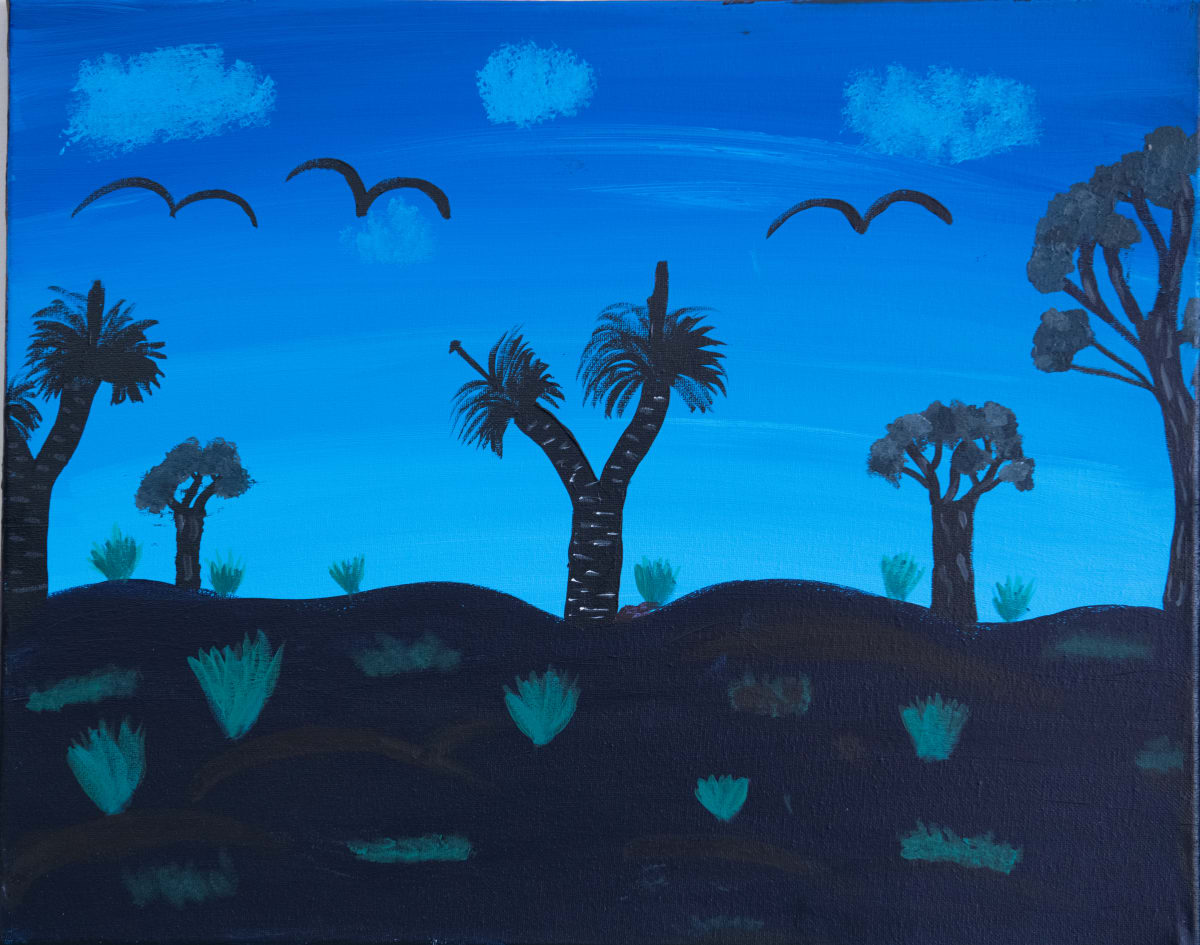 Country At Dusk by Lilly Earl 