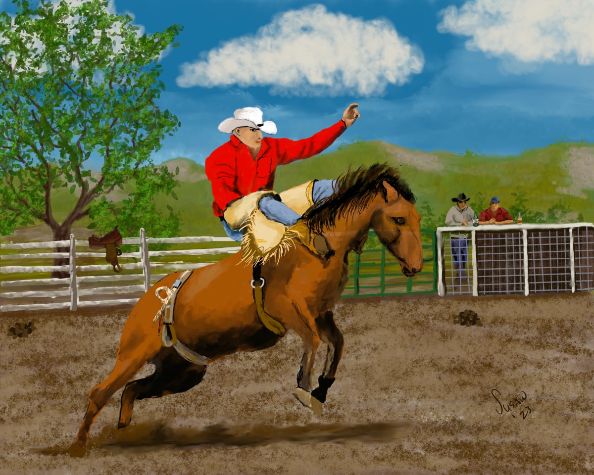 Bronco Ride by Susan Reich  Image: Bronco Ride