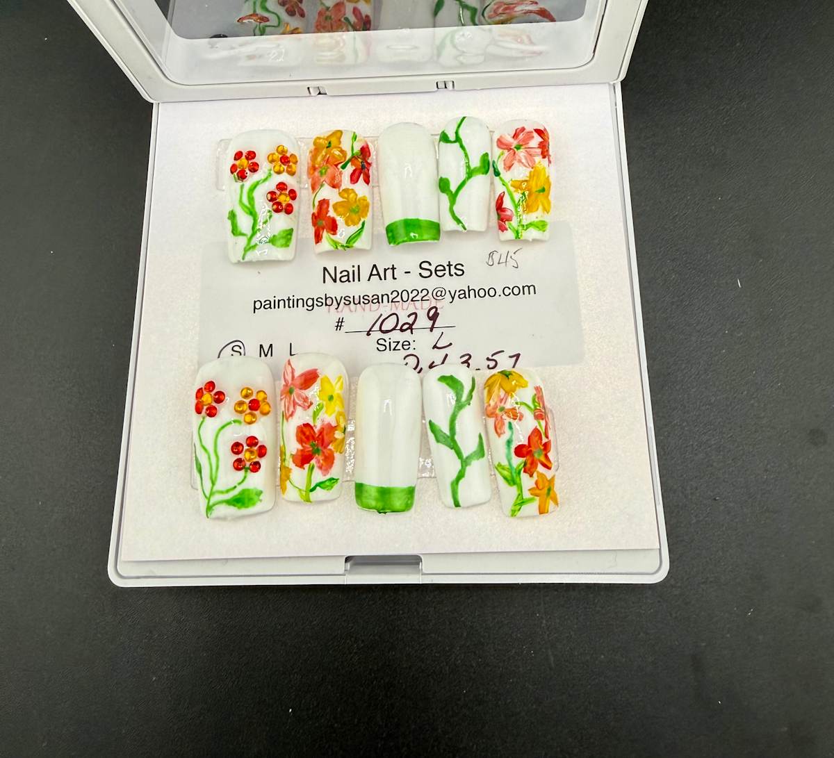 Nail Art -1029 by Susan Reich 