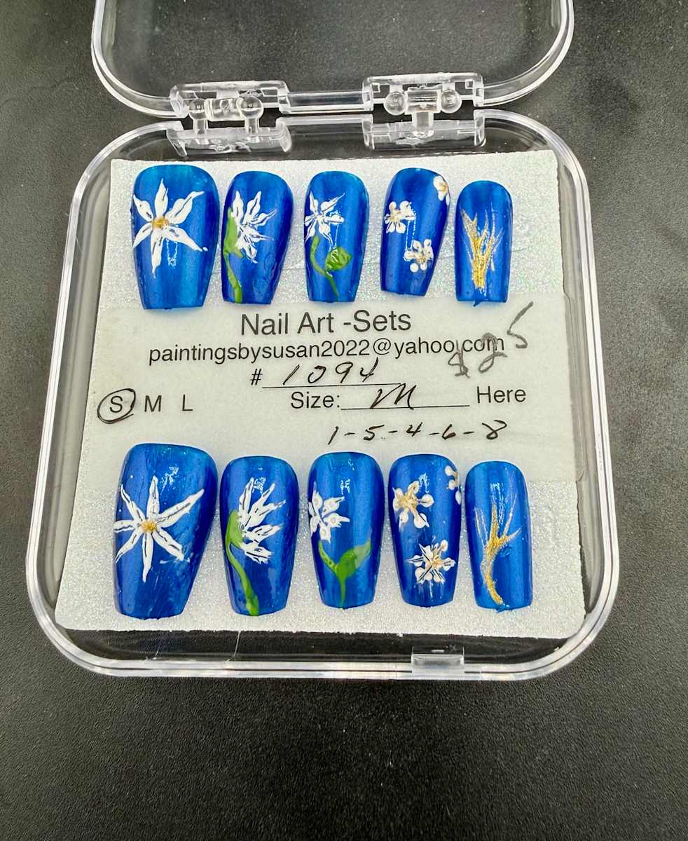 Nail Art -1094 by Susan Reich, Image 1.