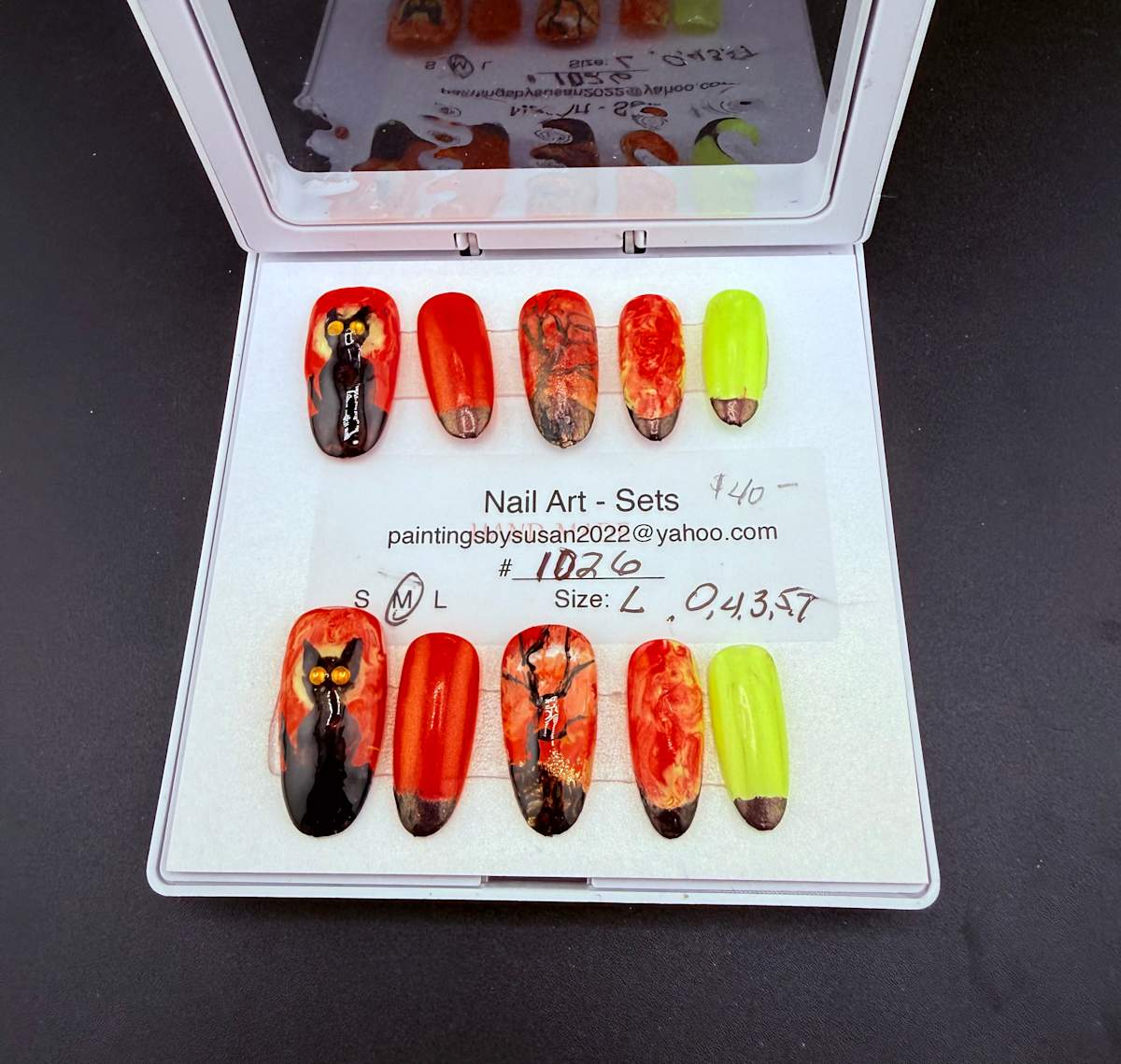 Nail Art -1026 by Susan Reich, Image 1.