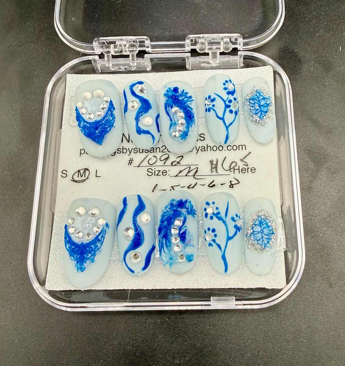 Nail Art -1092 by Susan Reich, Image 7.