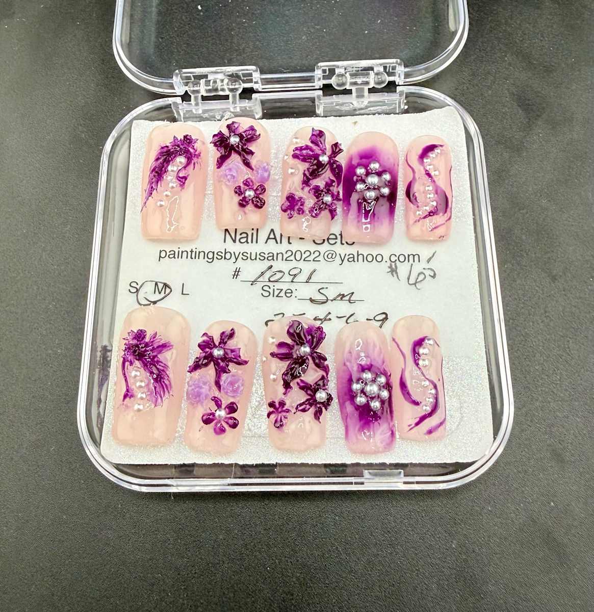 Nail Art -1091 by Susan Reich, Image 5.