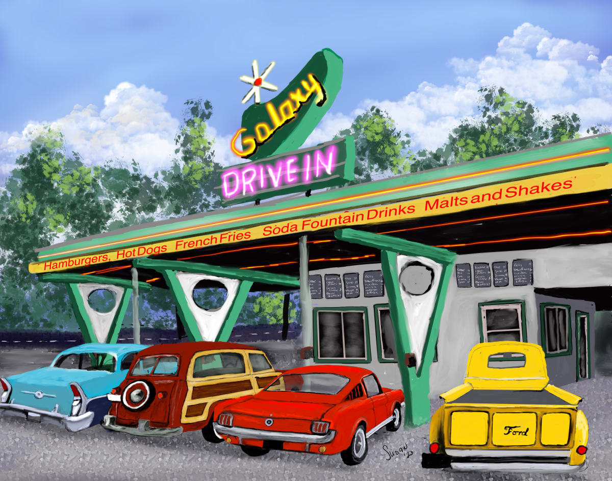 Drive-In by Susan Reich  Image: Drive-In