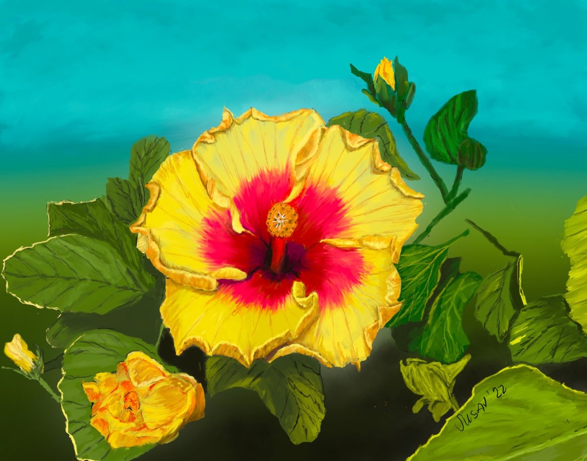 Royal Hibiscus by Susan Reich  Image: Royal Hibiscus 