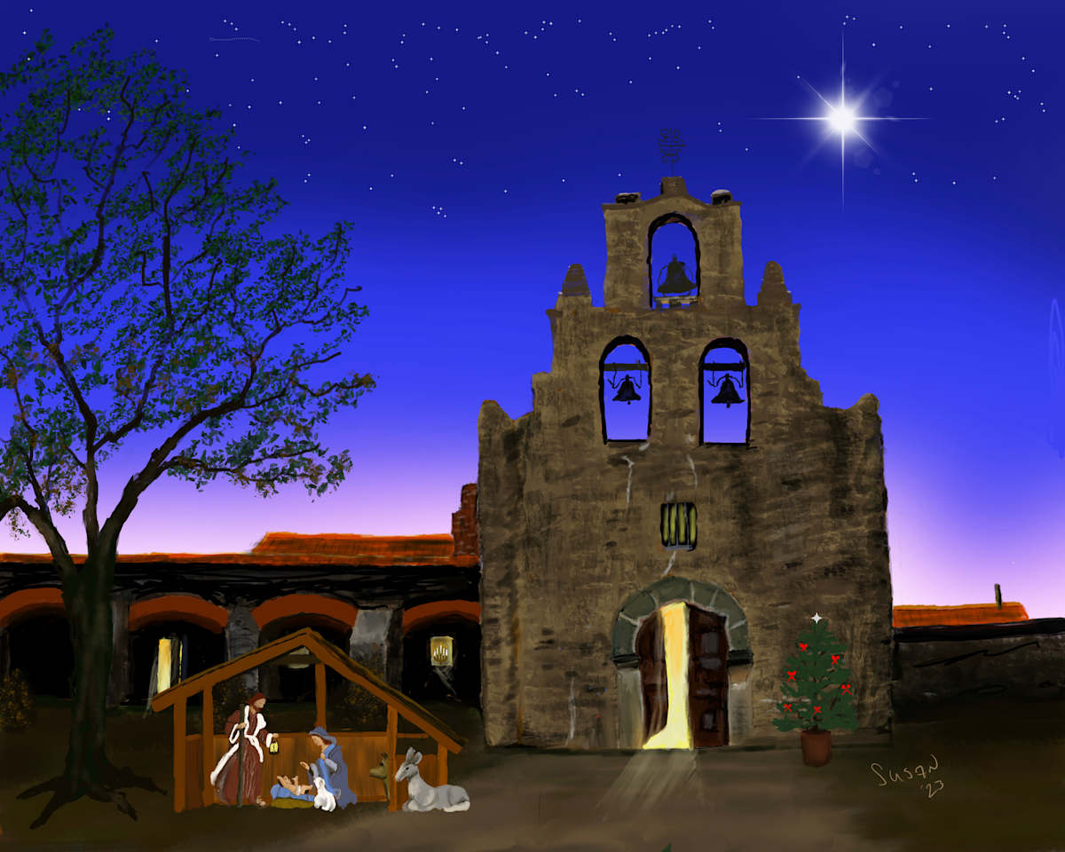 Nativity at Mission by Susan Reich, Image 2.