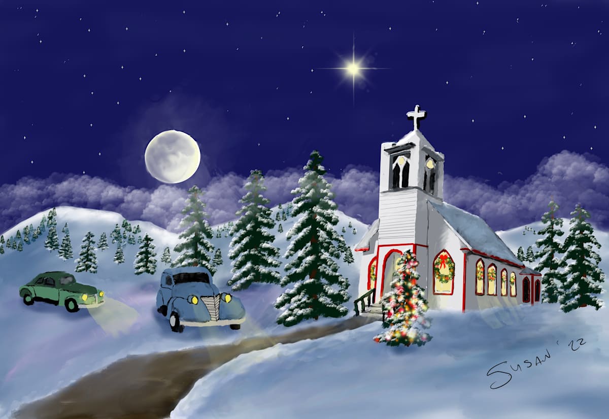 Christmas Eve by Susan Reich 