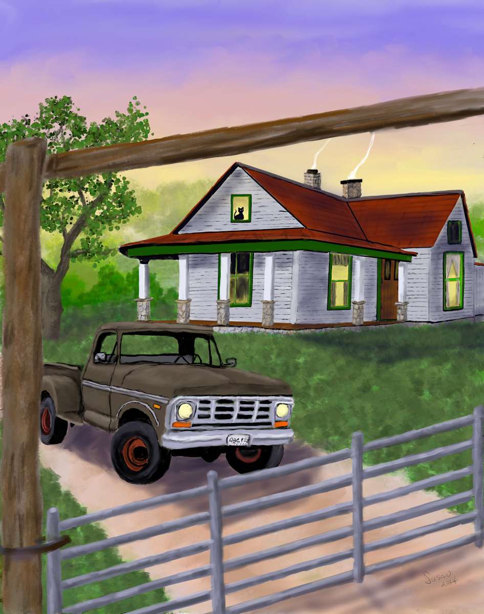 Behind the Gate by Susan Reich, Image 1.
