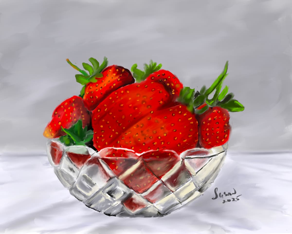 Strawberries by Susan Reich, Image 2.