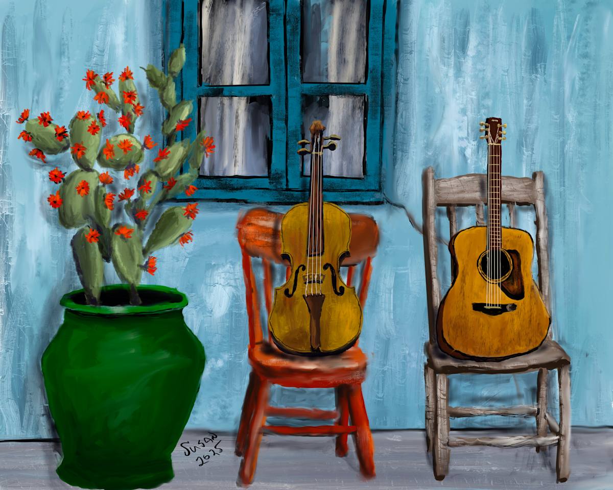 Taking a Break by Susan Reich  Image: Taking a Break