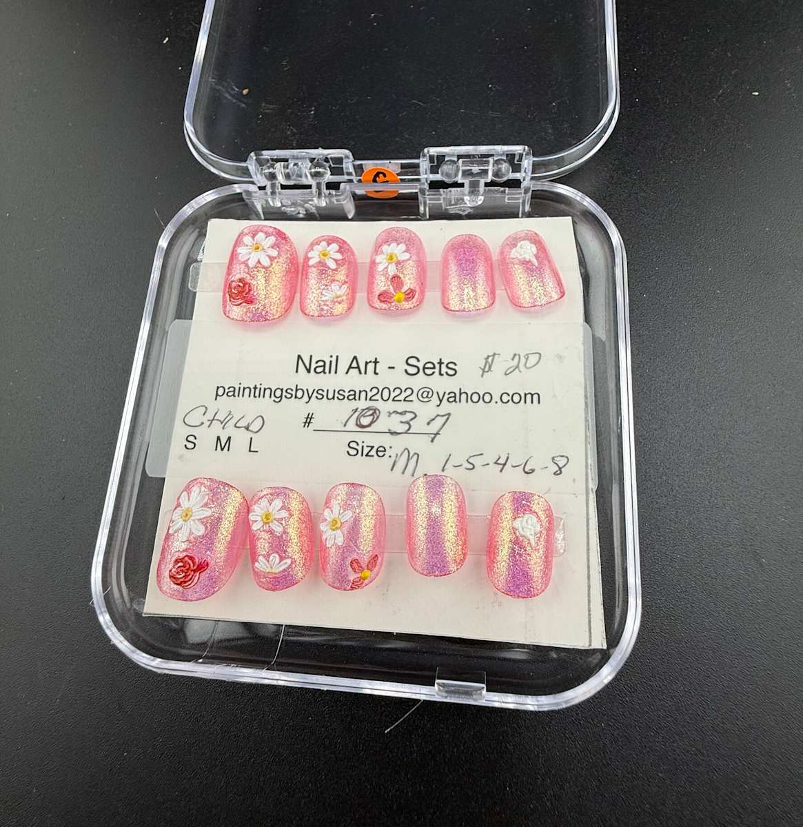 Nail Art -1037 by Susan Reich, Image 4.