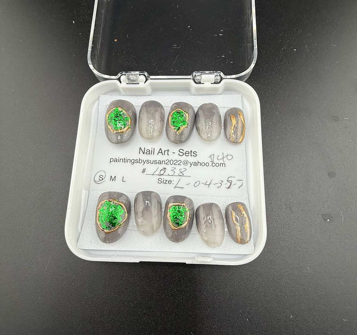 Nail Art -1038 by Susan Reich, Image 8.