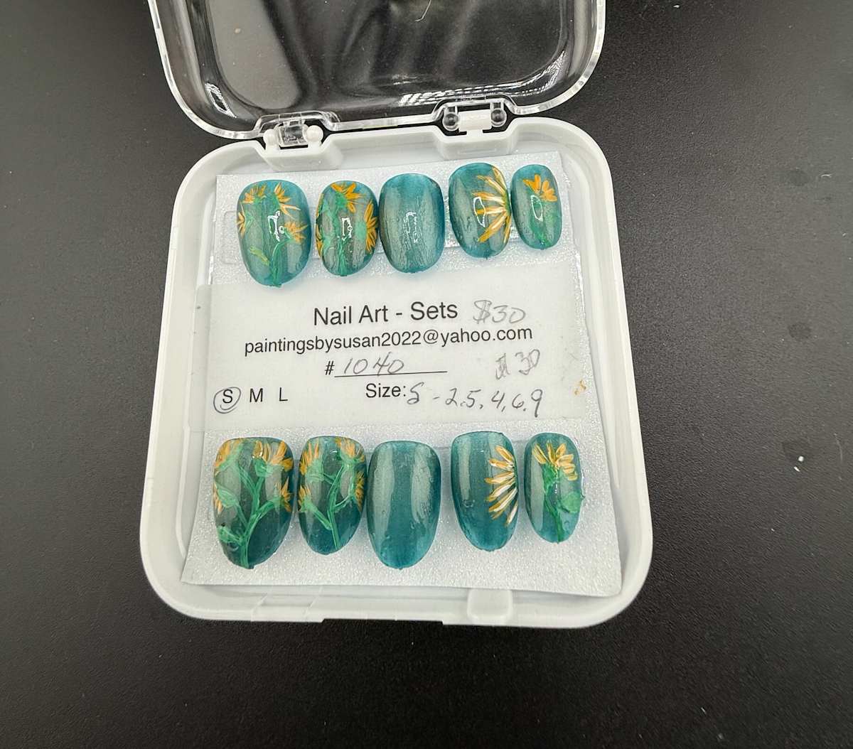 Nail Art -1040 by Susan Reich, Image 2.