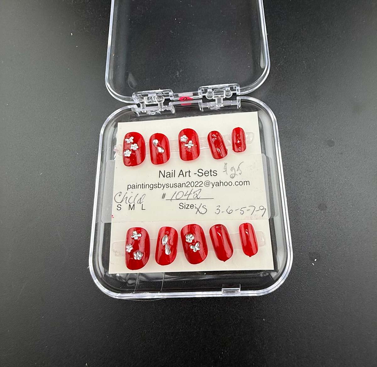 Nail Art -1042 by Susan Reich 