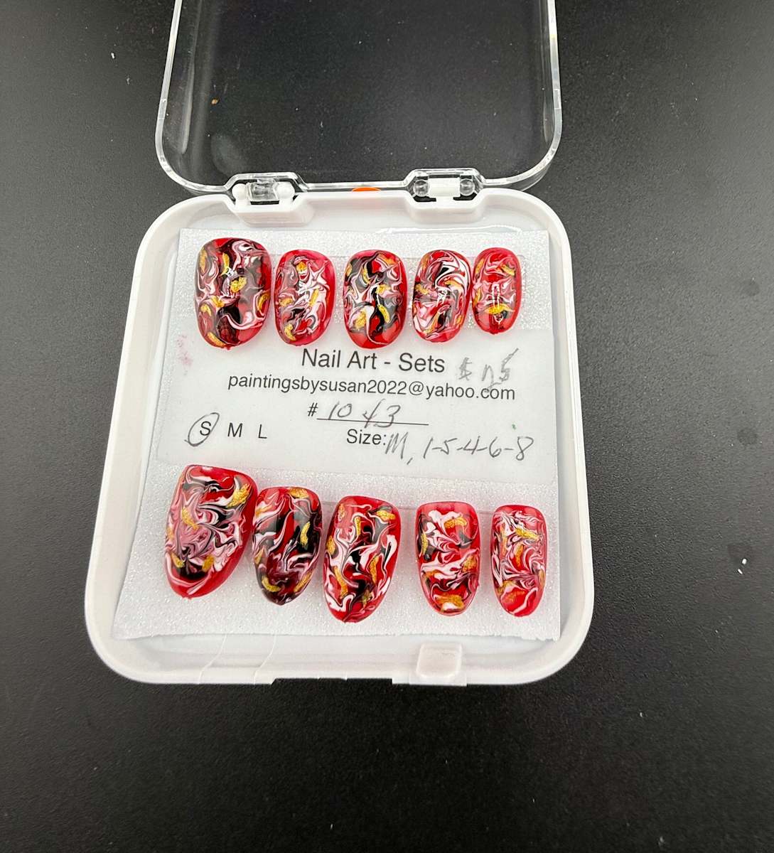 Nail Art -1043 by Susan Reich, Image 13.