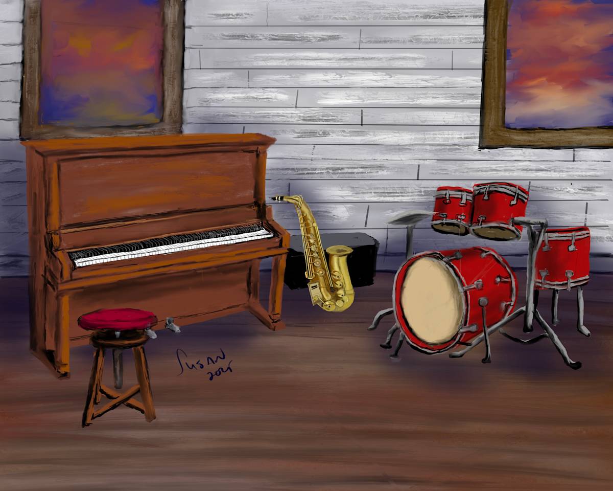 We’re Jamming Tonight by Susan Reich  Image: We’re Jamming Tonight