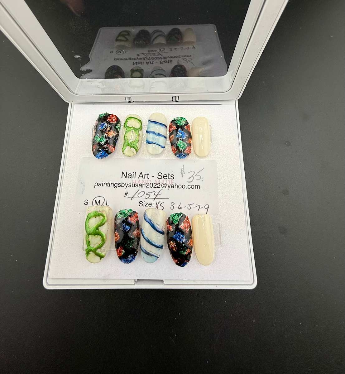 Nail Art -1054 by Susan Reich, Image 5.