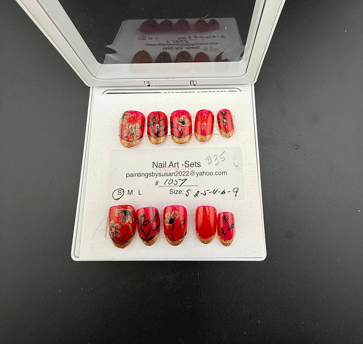 Nail Art -1057 by Susan Reich, Image 1.