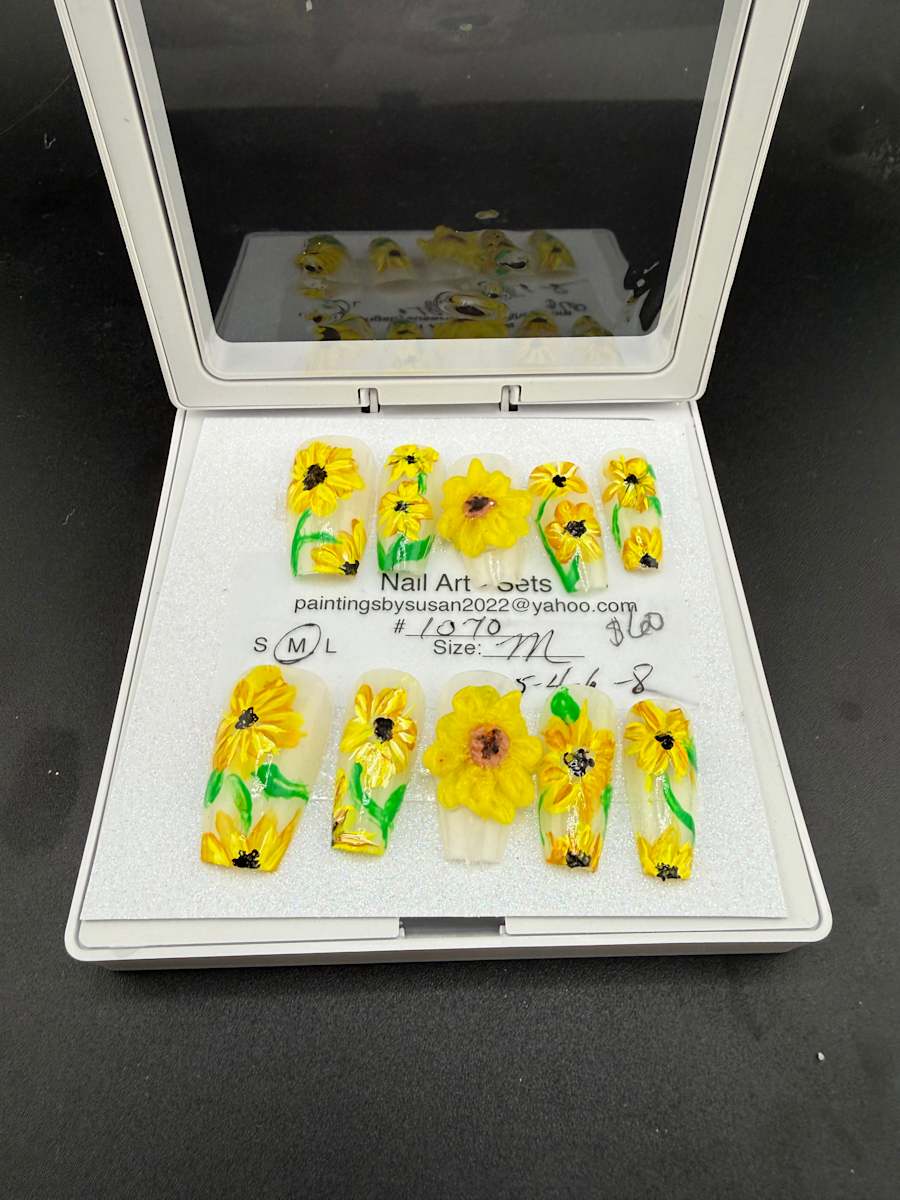 Nail Art -1070 by Susan Reich, Image 7.