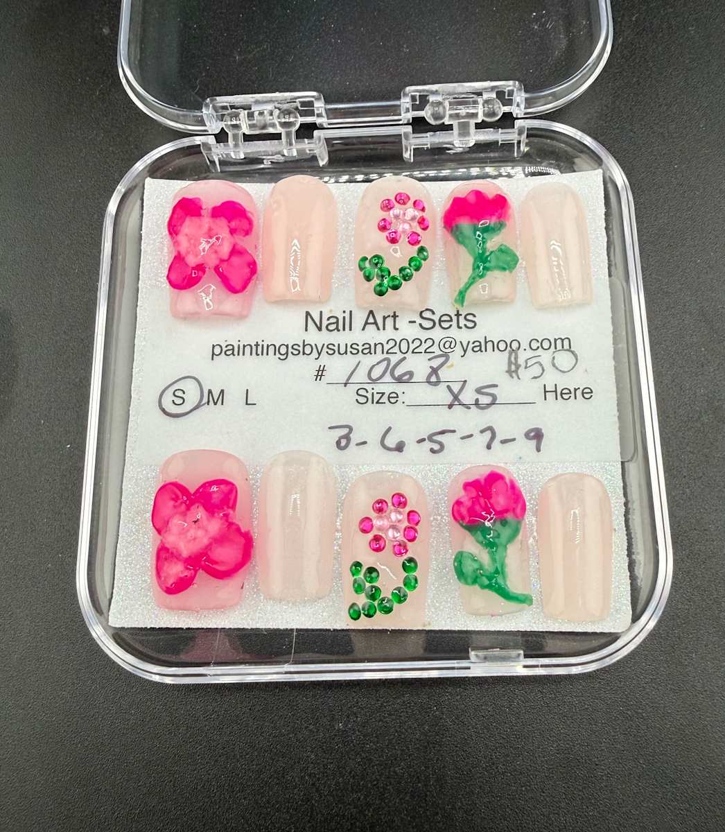 Nail Art -1068 by Susan Reich, Image 2.