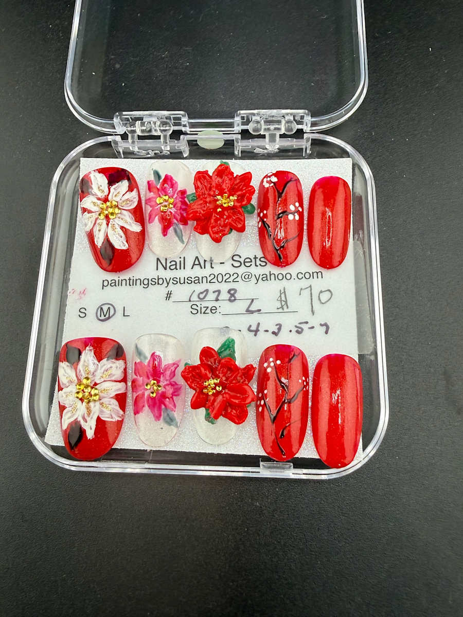 Nail Art -1078 by Susan Reich, Image 10.