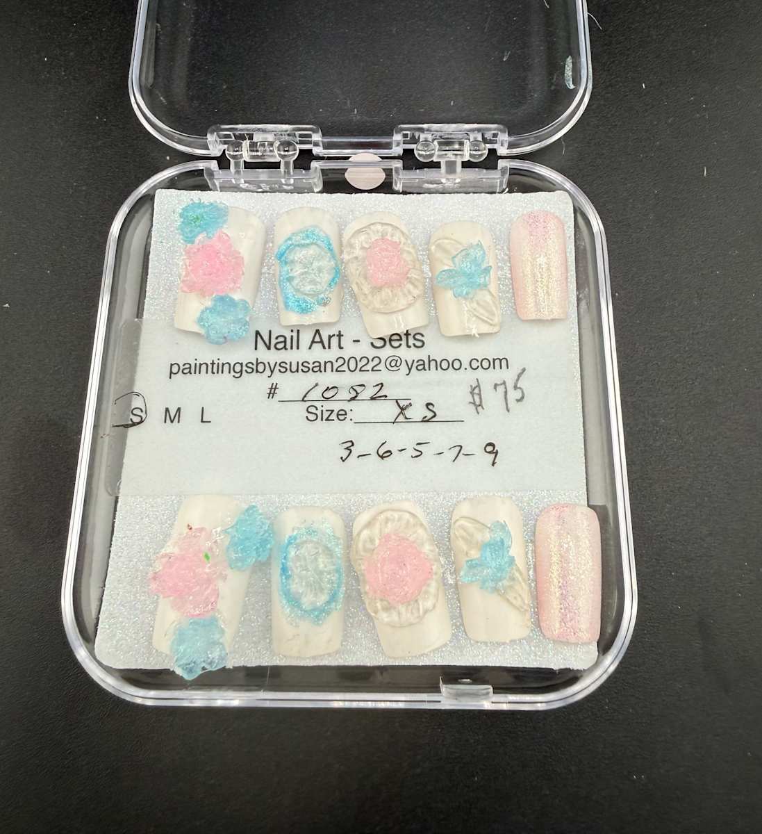 Nail Art -1082 by Susan Reich, Image 4.