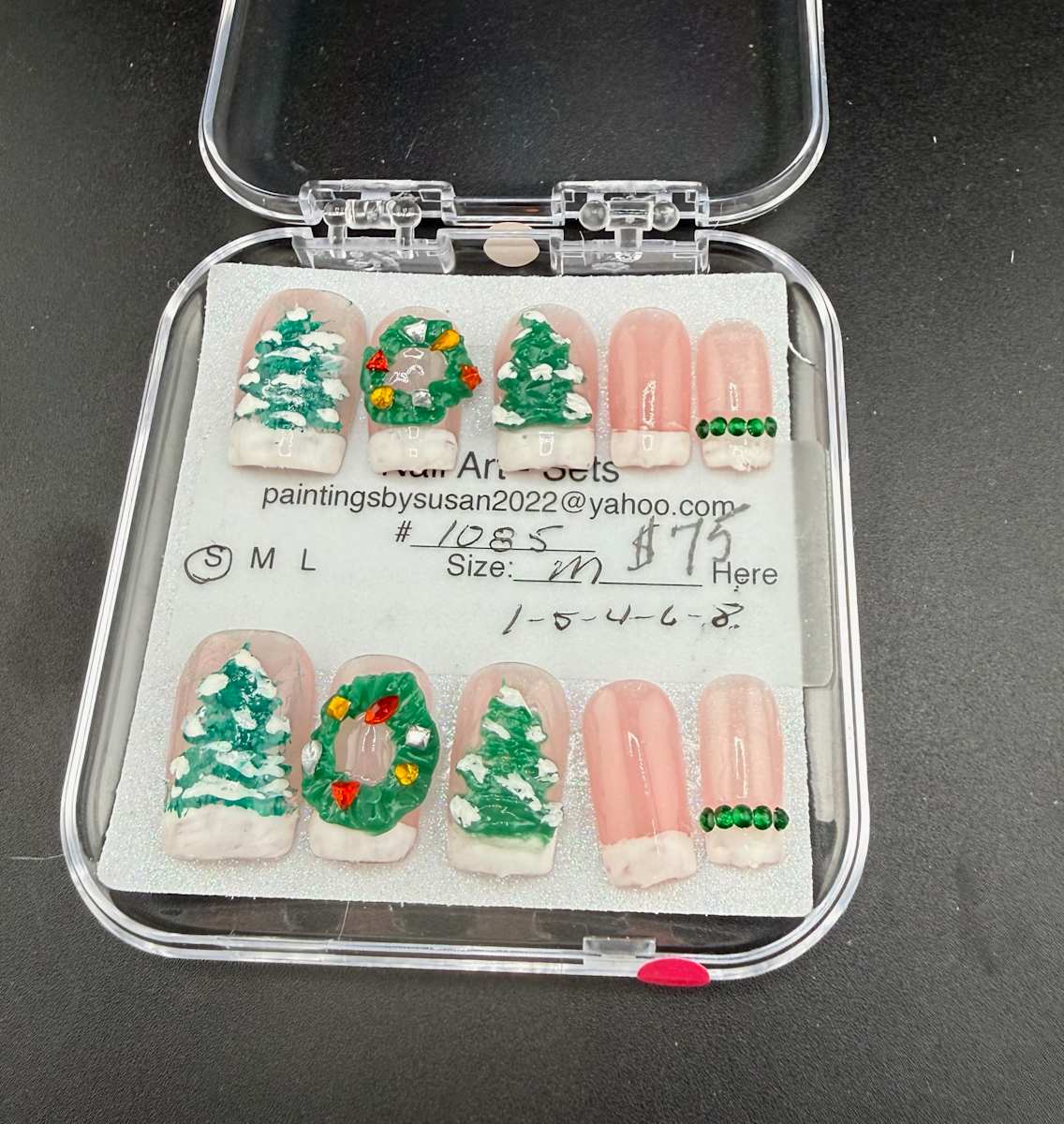 Nail Art -1085 by Susan Reich, Image 8.