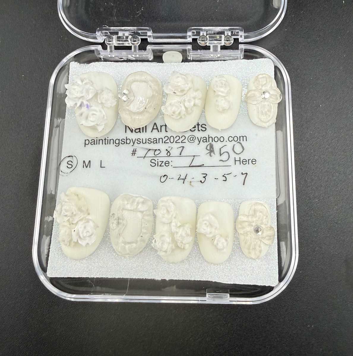 Nail Art -1087 by Susan Reich, Image 6.