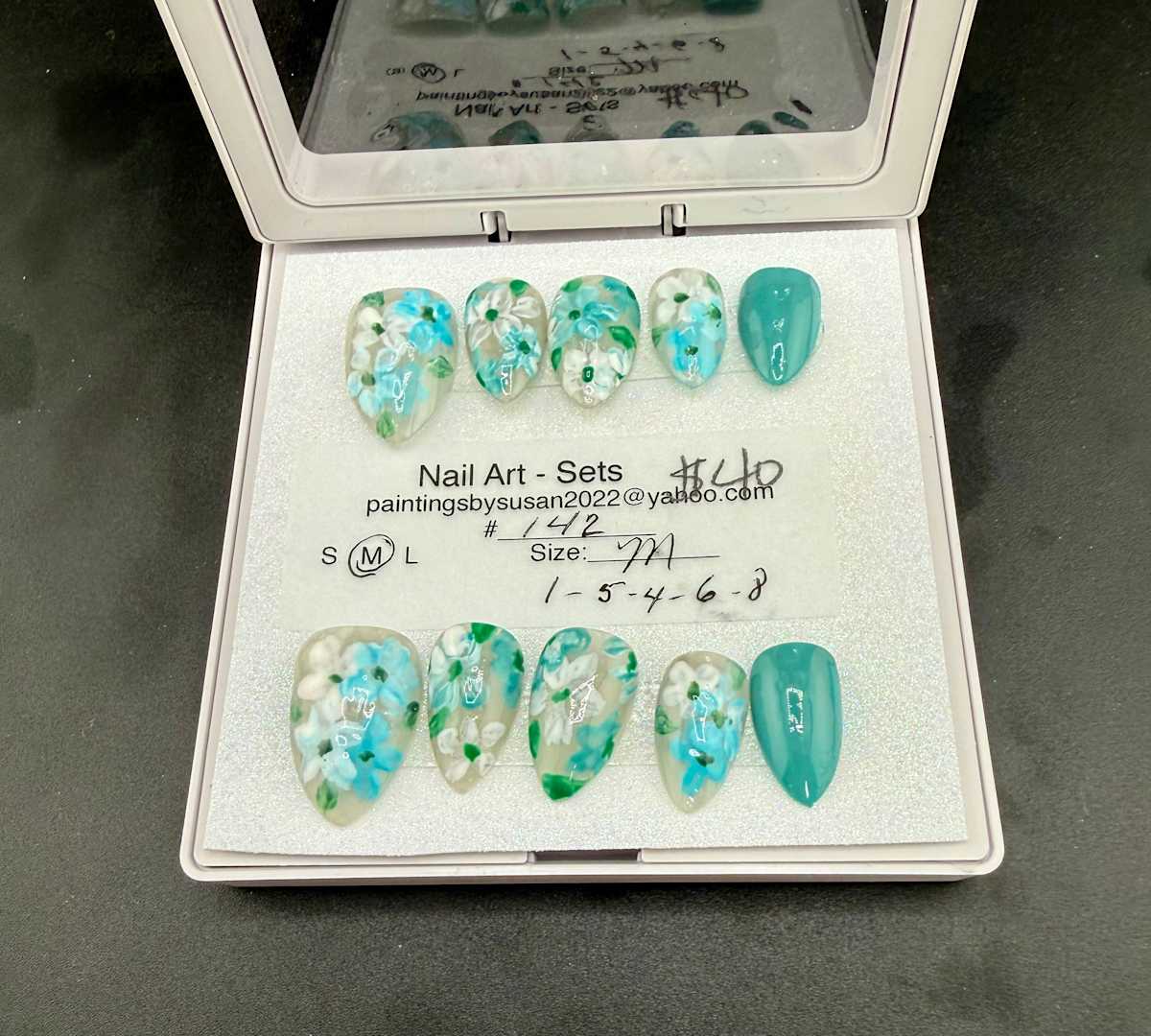 Nail Art -142 by Susan Reich 