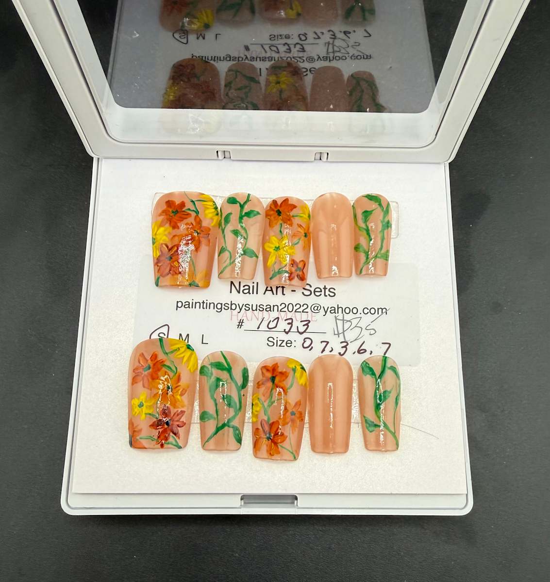 Nail Art -1033 by Susan Reich 