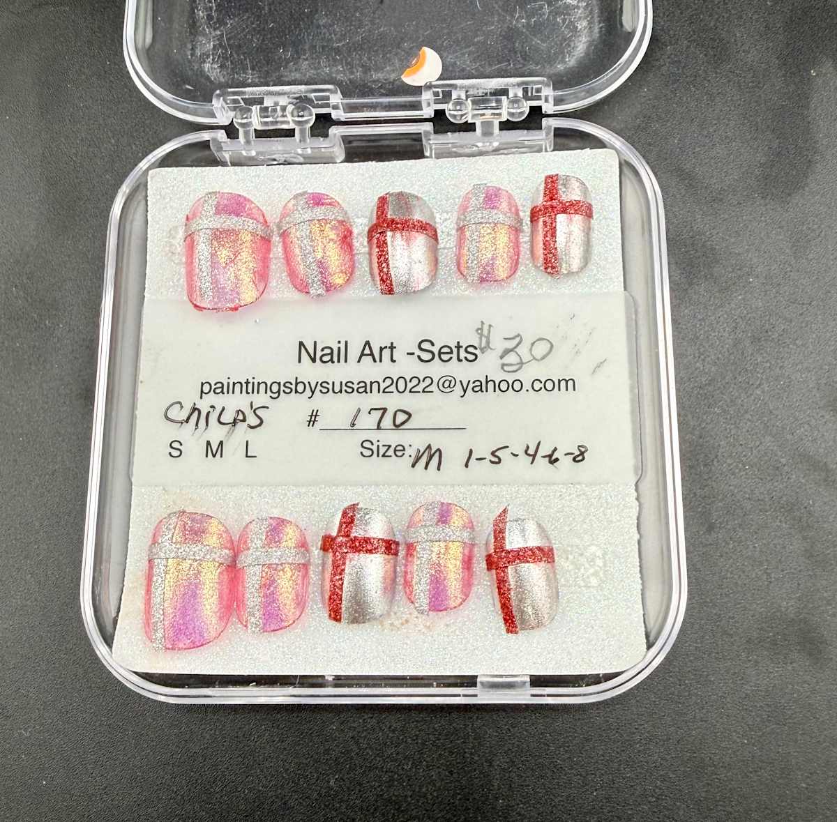 Nail Art -170 by Susan Reich 