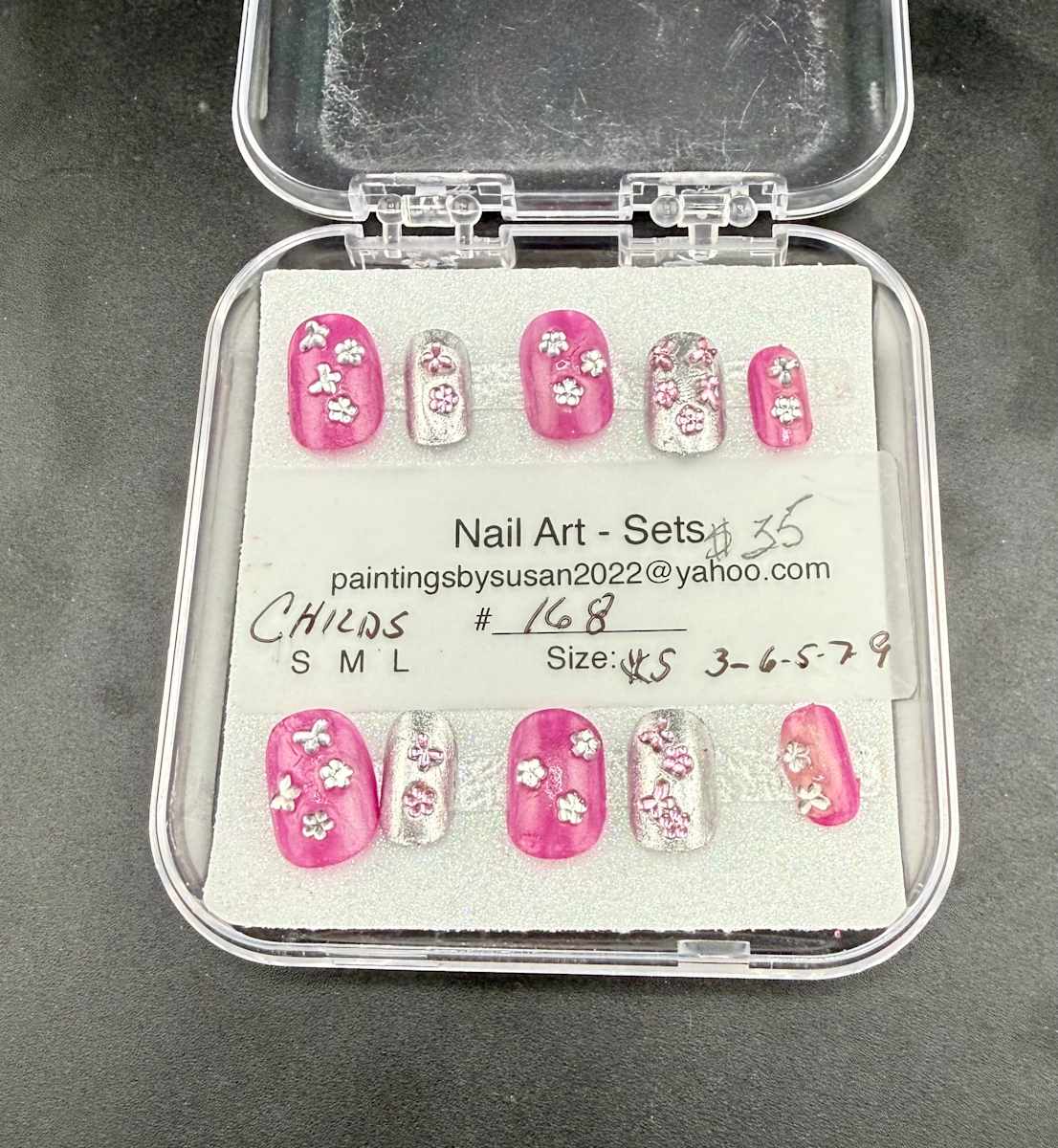 Nail Art -168 by Susan Reich 