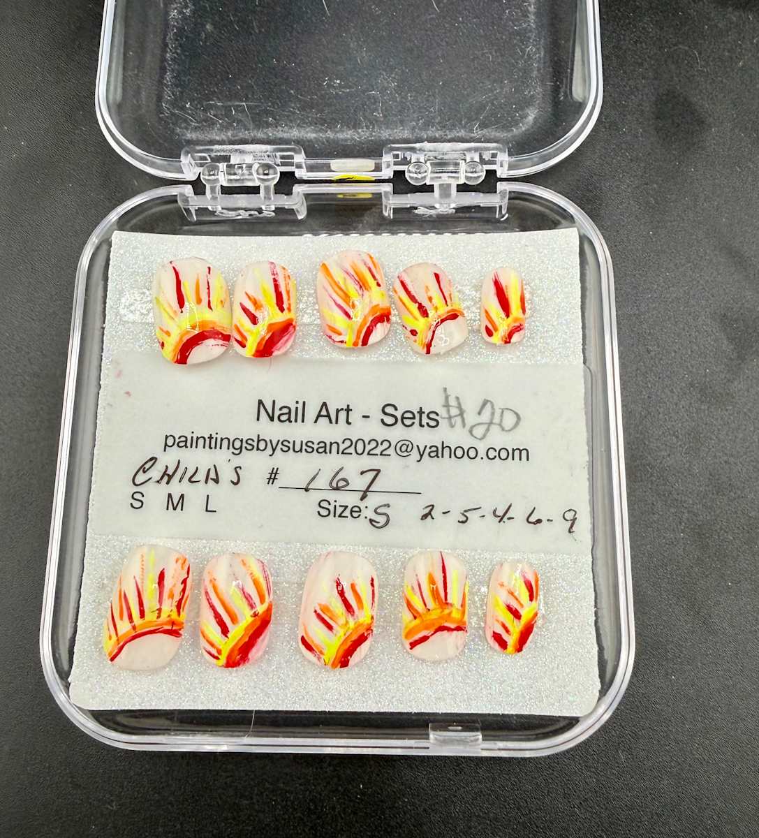 Nail Art -167 by Susan Reich, Image 1.
