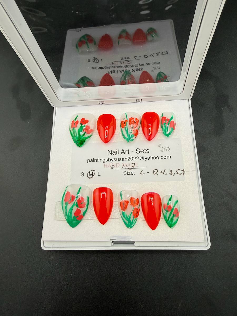 Nail Art -113 by Susan Reich, Image 1.