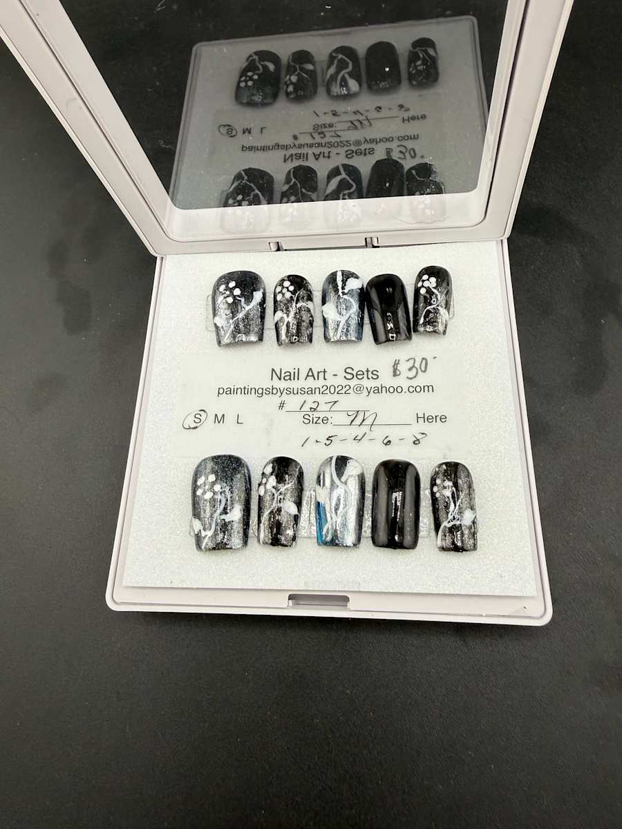 Nail Art -127 by Susan Reich, Image 5.