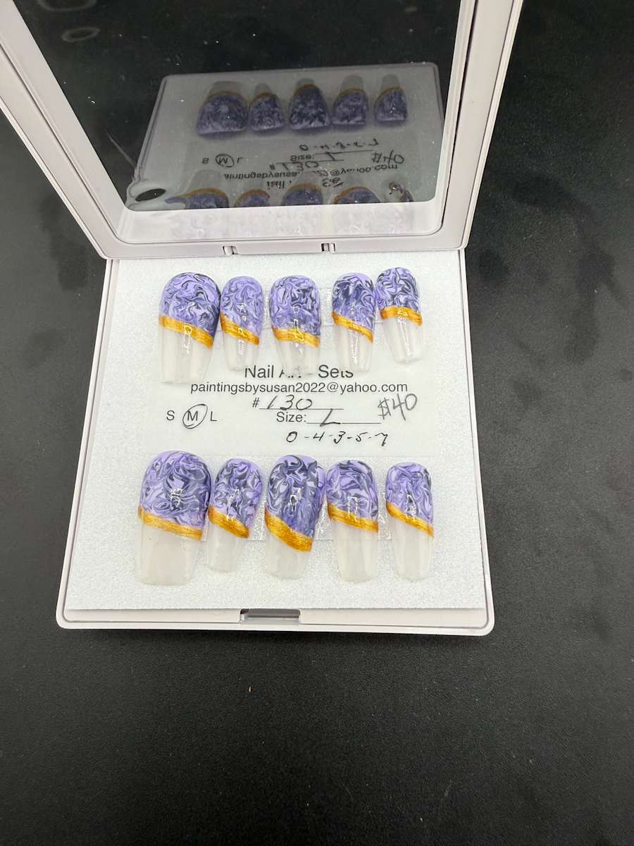 Nail Art -130 by Susan Reich 