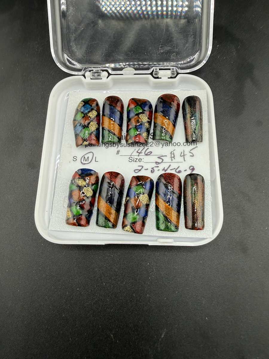 Nail Art -146 by Susan Reich 