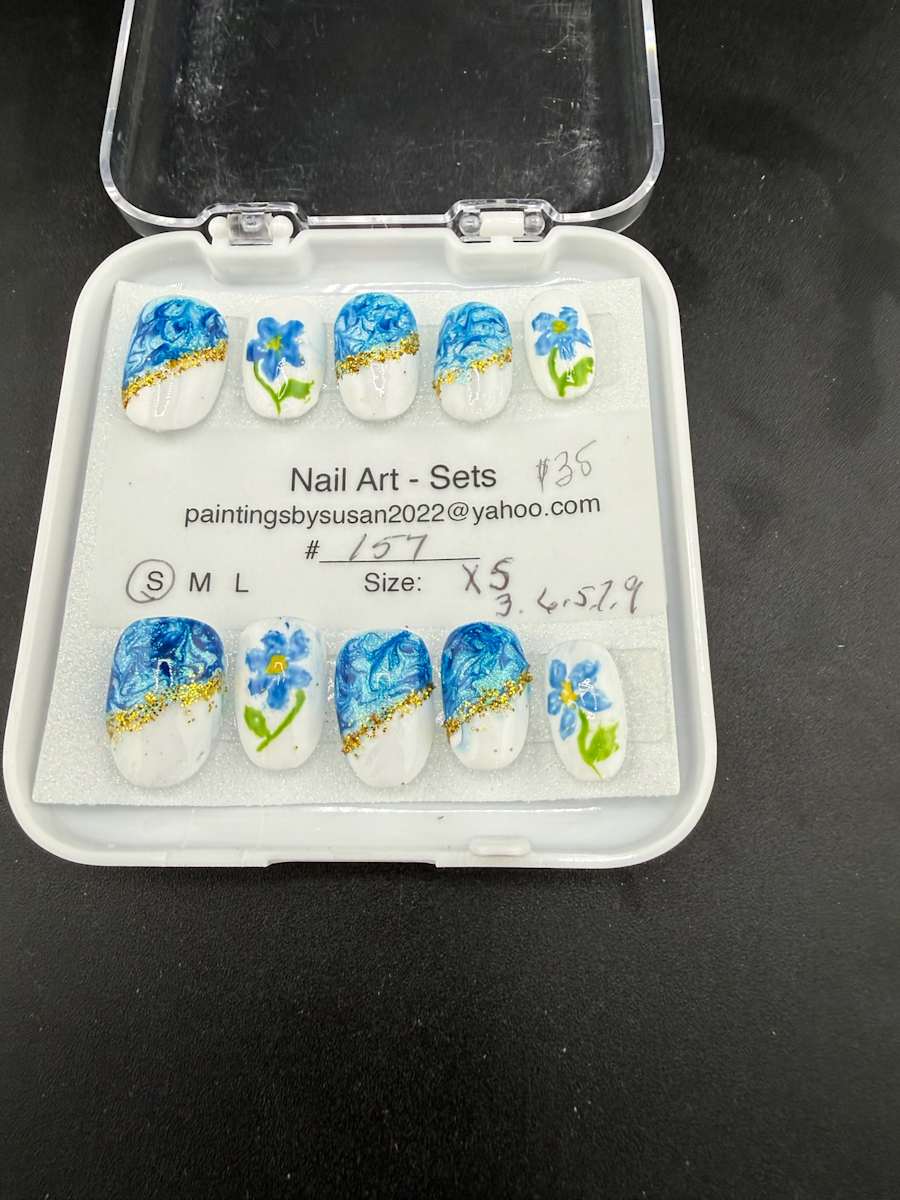 Nail Art -157 by Susan Reich 